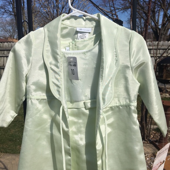 Bonnie Jean Girl’s 2pc Set Formal Dress Size 10 - Picture 3 of 8